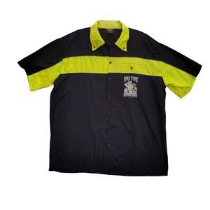 Vance Bike Wear Mechanic Shirt 3XL Black Daytona Beach Bike Week Motorcycle